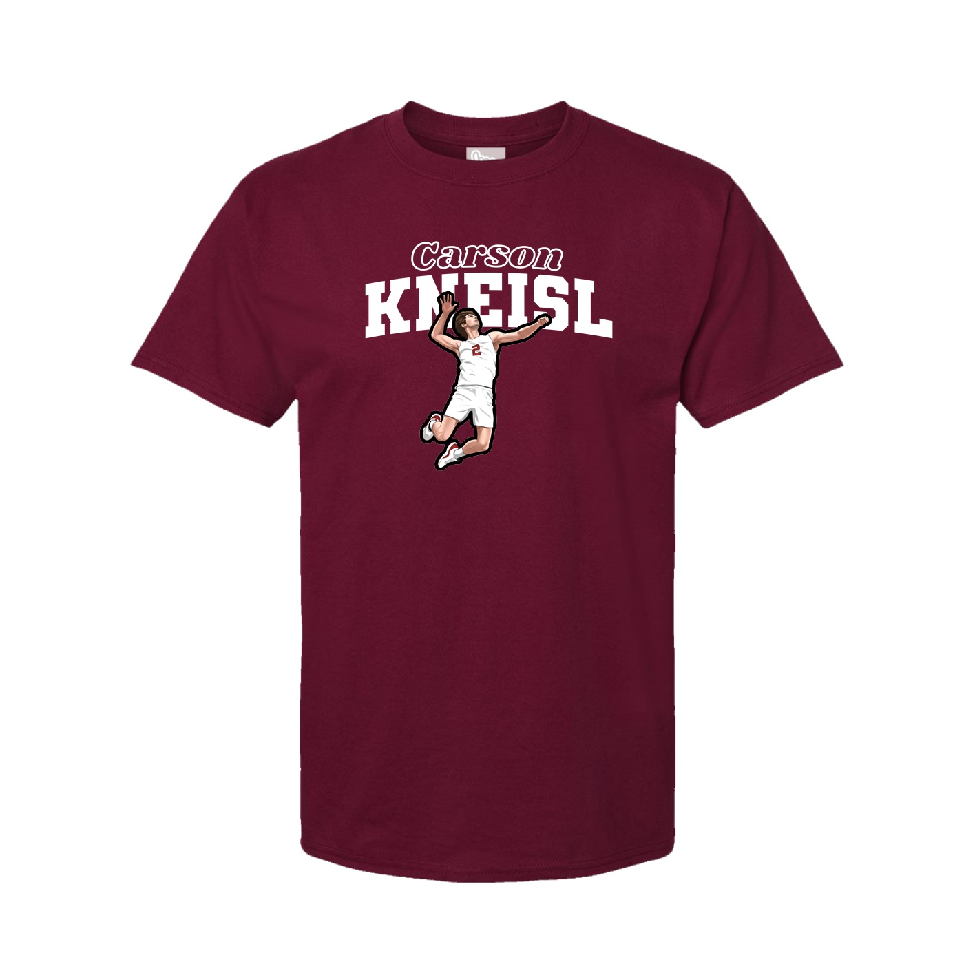 Tee — Name Arch in Cardinal