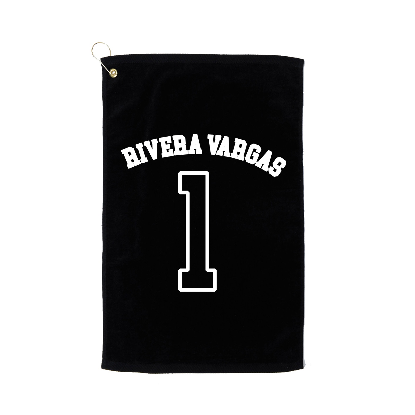 Golf Towel — Shirsey Arch in Black