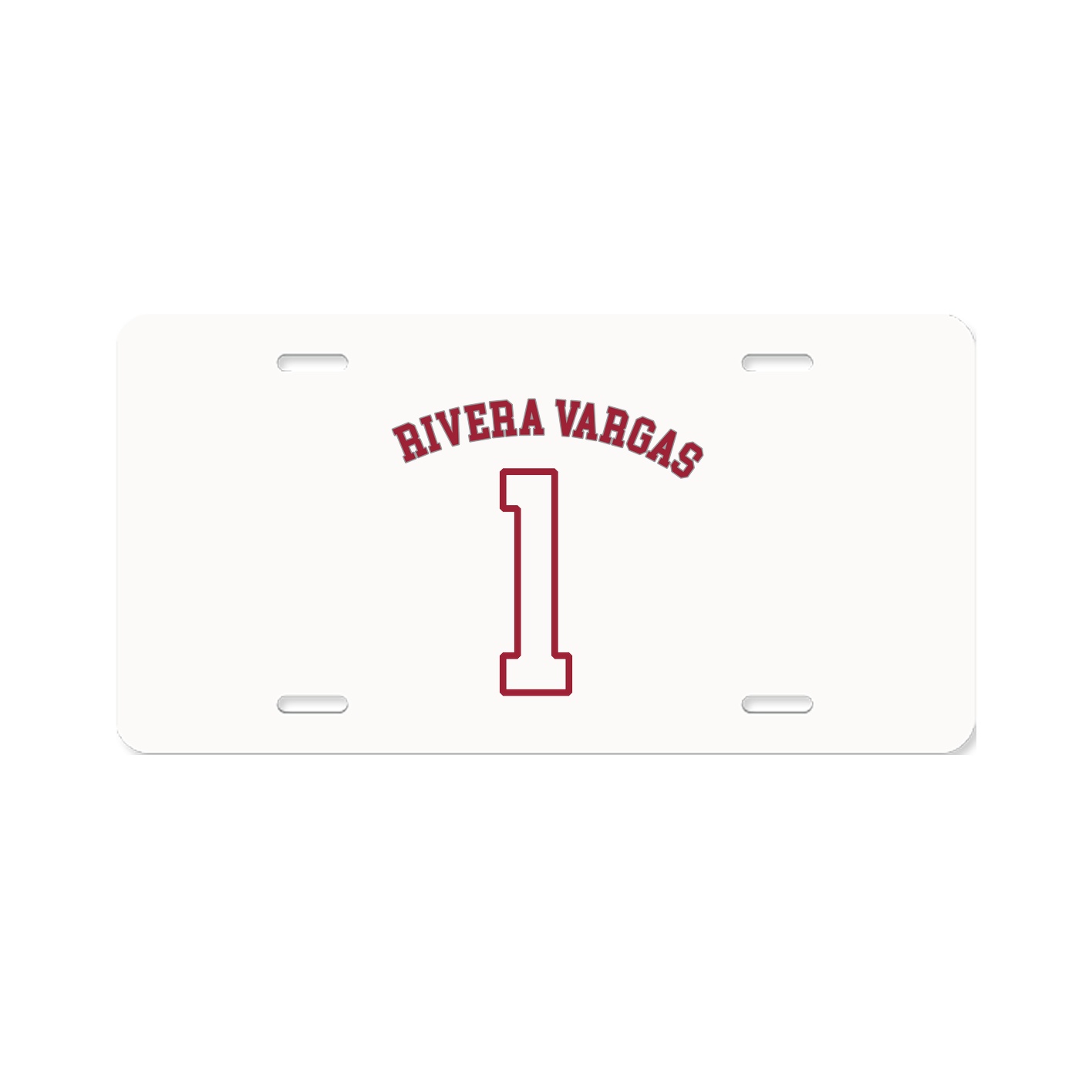 License Plate — Shirsey Arch in Classic