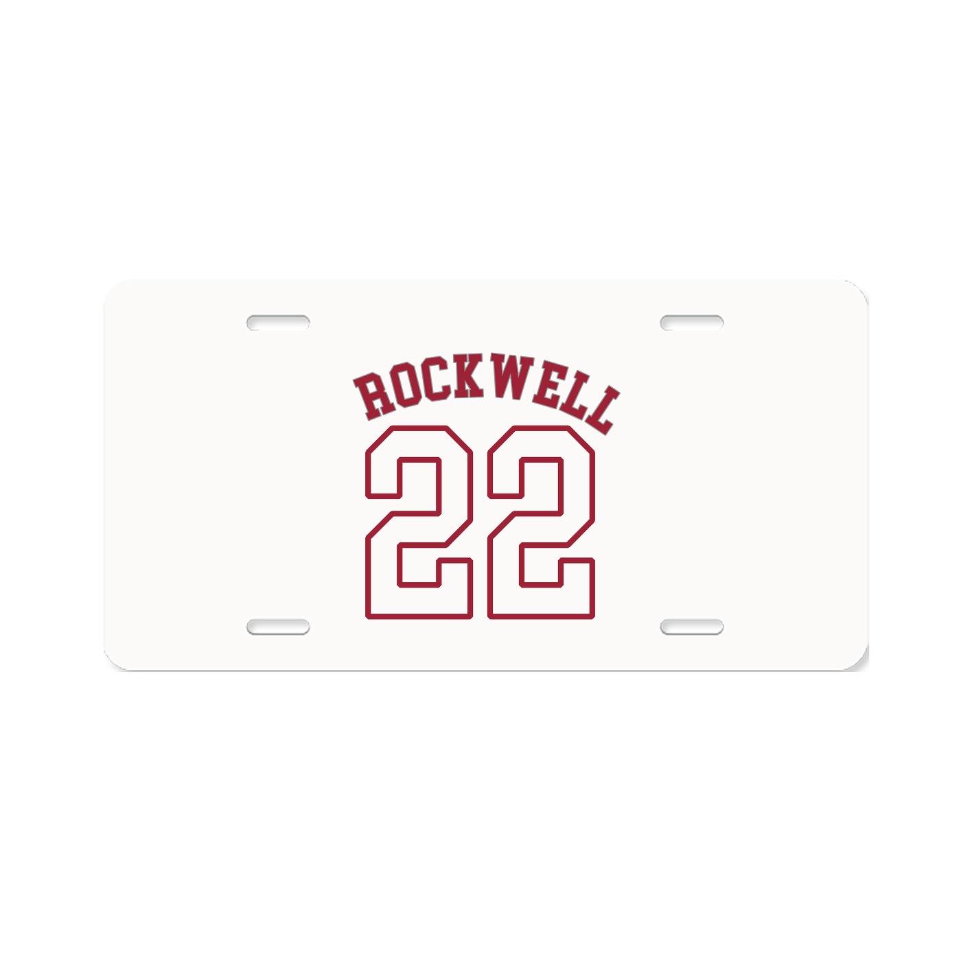 License Plate — Shirsey Arch in Classic