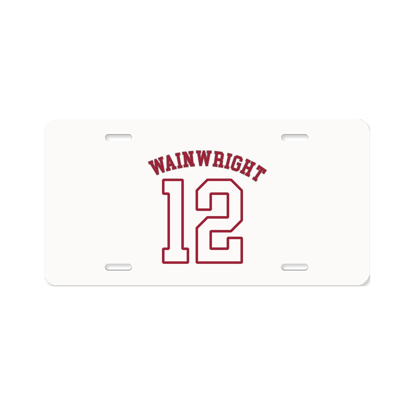 License Plate — Shirsey Arch in Classic