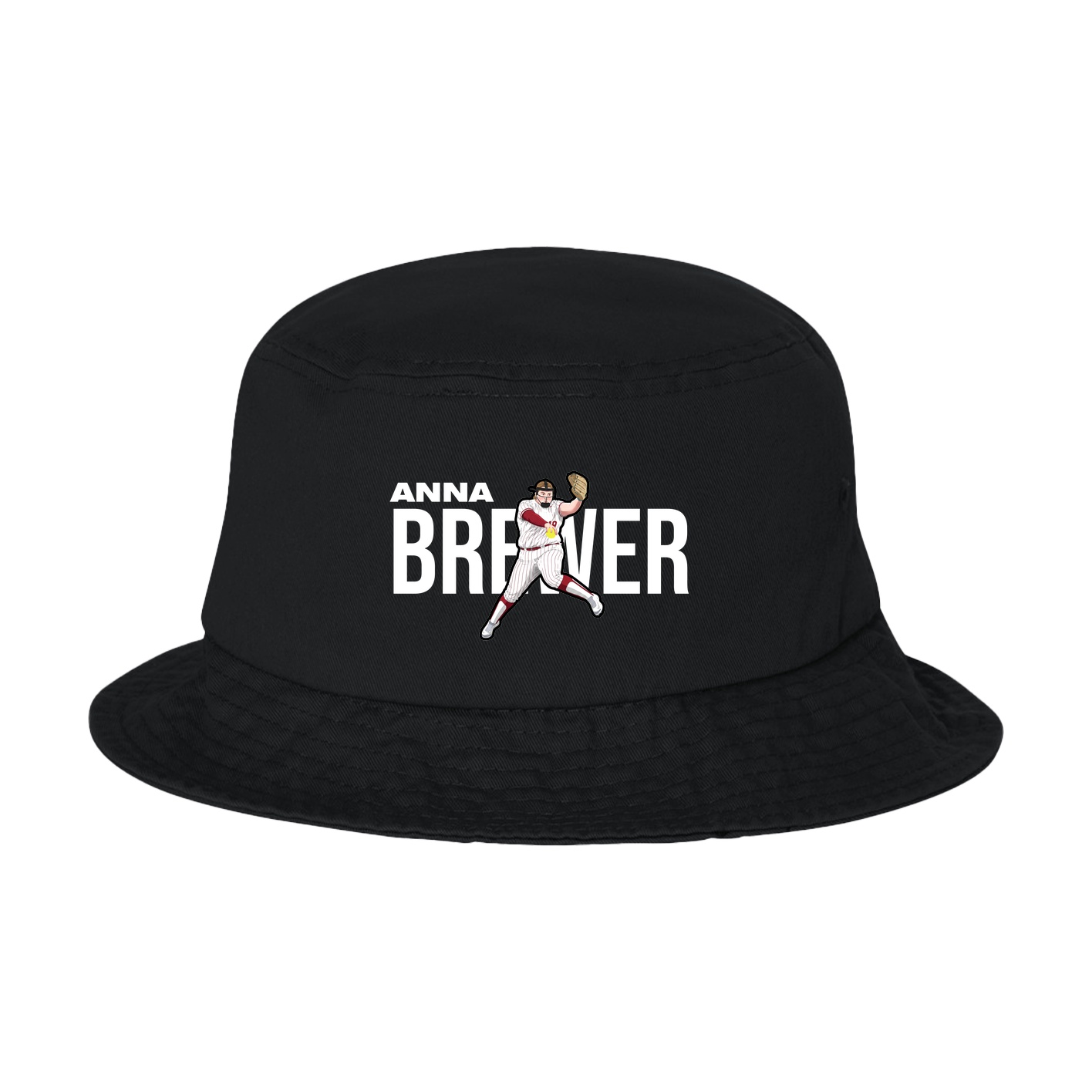 Bucket Cap — Player Name in Black