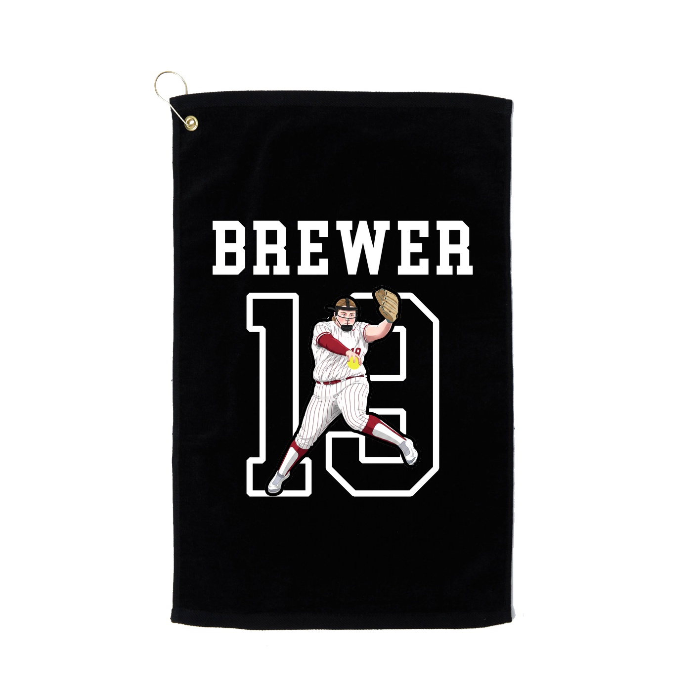 Golf Towel — Shirsey in Black