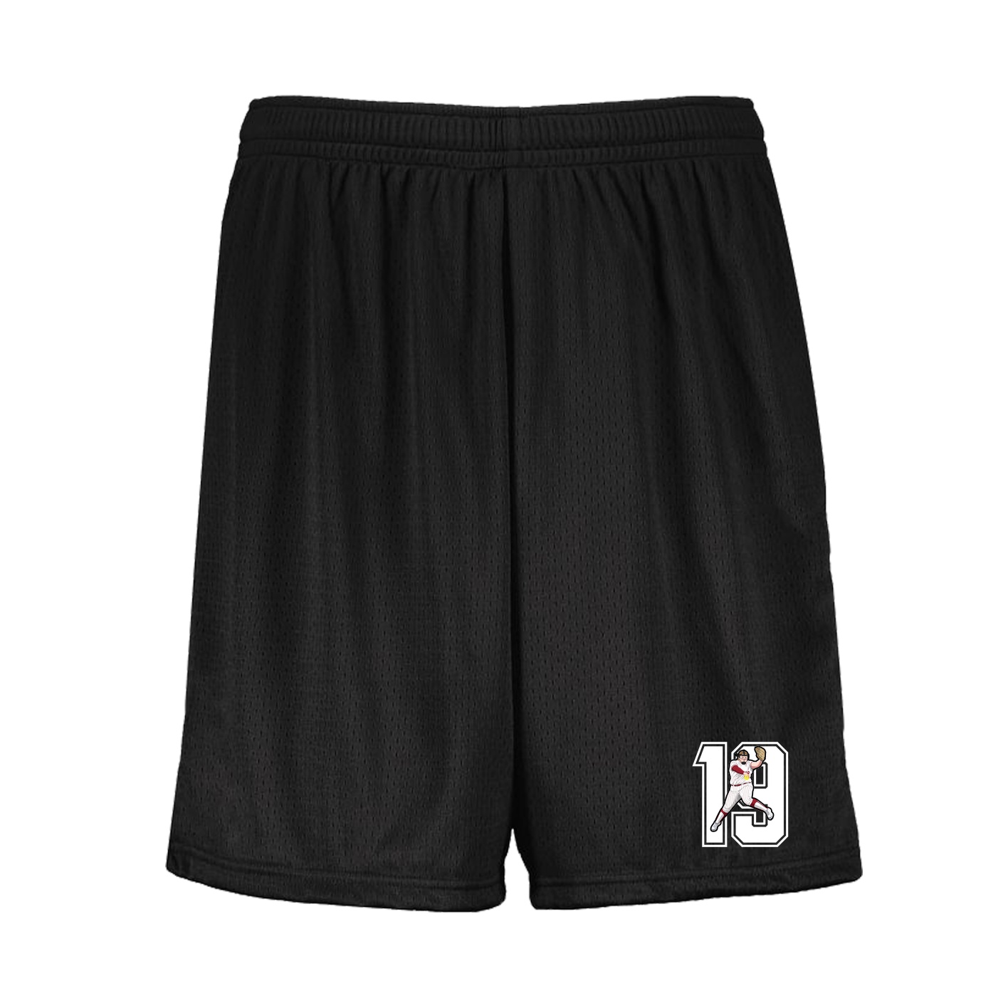 Shorts — Number in Black