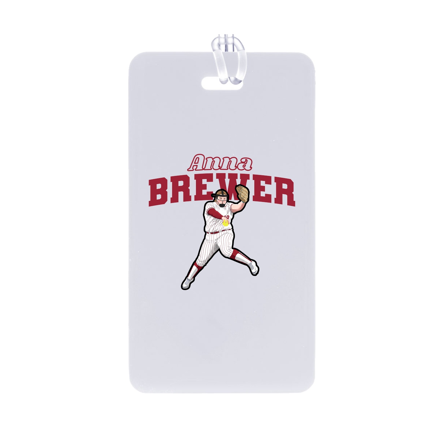 Bag Tag — Name Arch in Classic