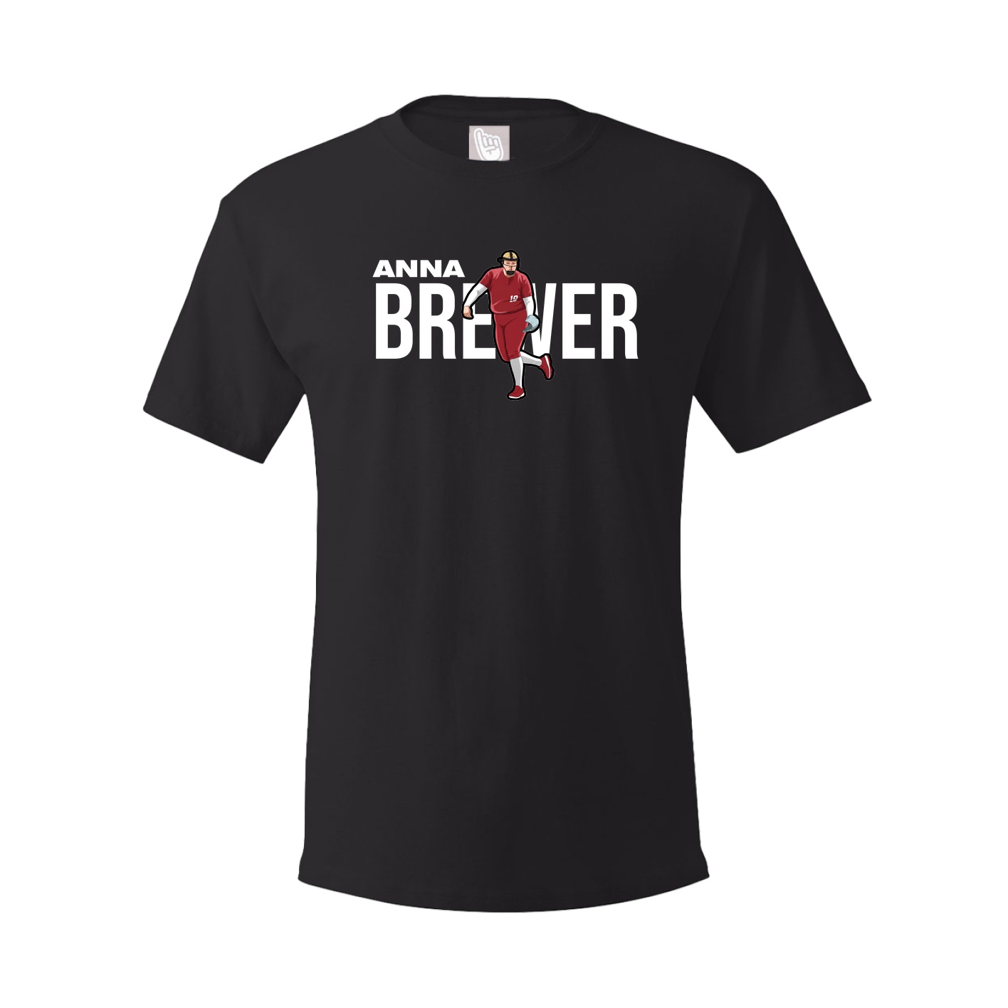 Tee — Player Name in Black