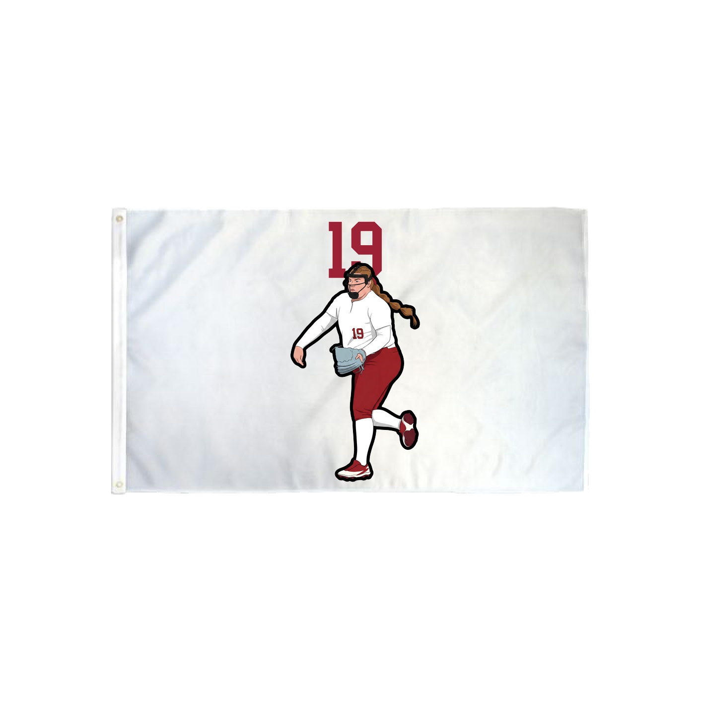 3x5 Flag — Number Top in Classic