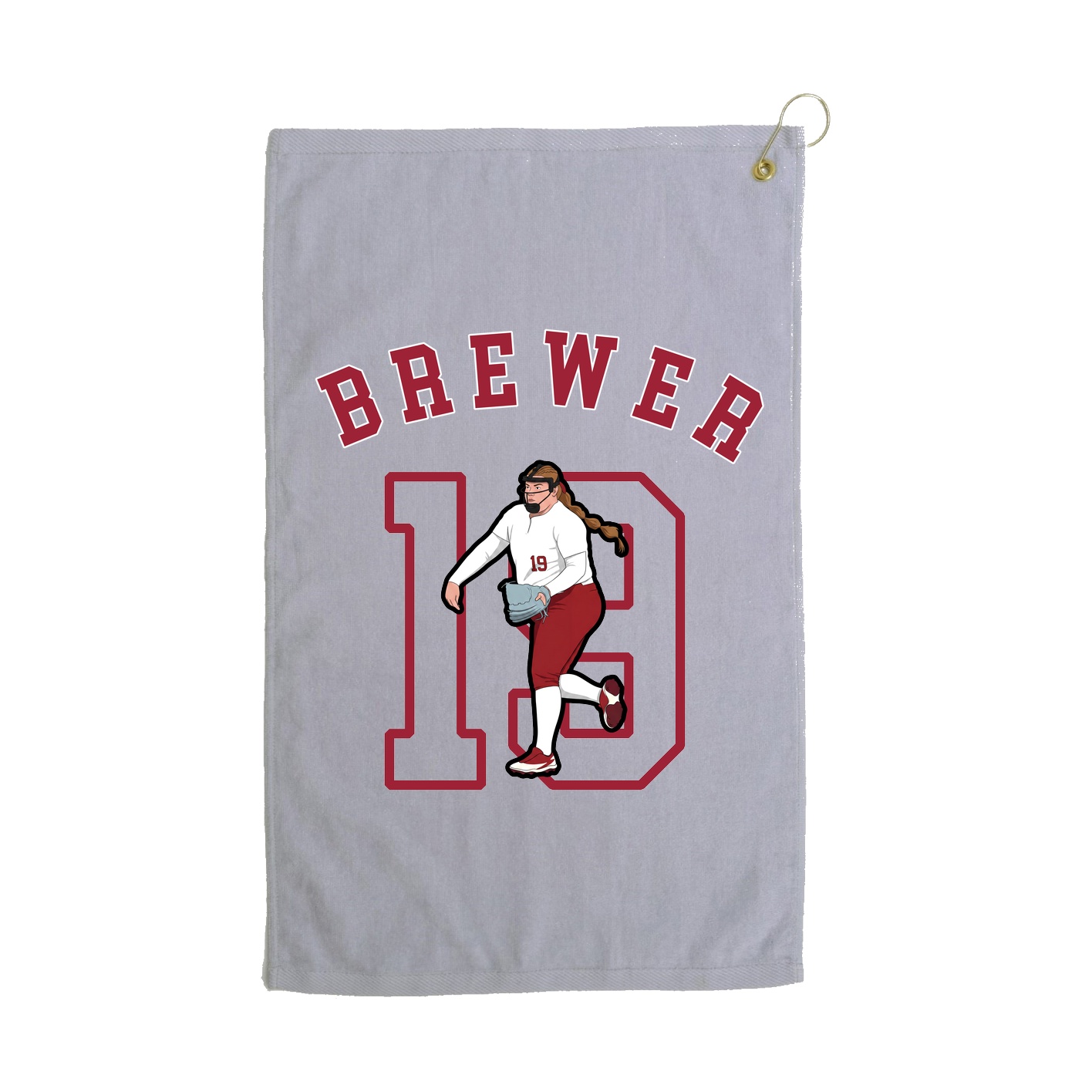 Golf Towel — Shirsey Arch in Grey