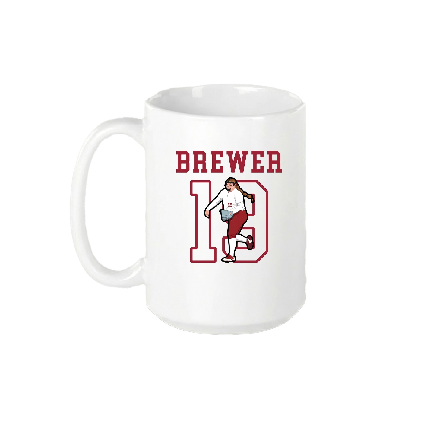 15oz Coffee Mug — Shirsey in White