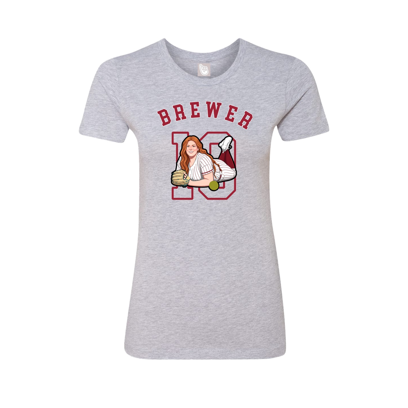 Womens Tee — Shirsey Arch in Grey