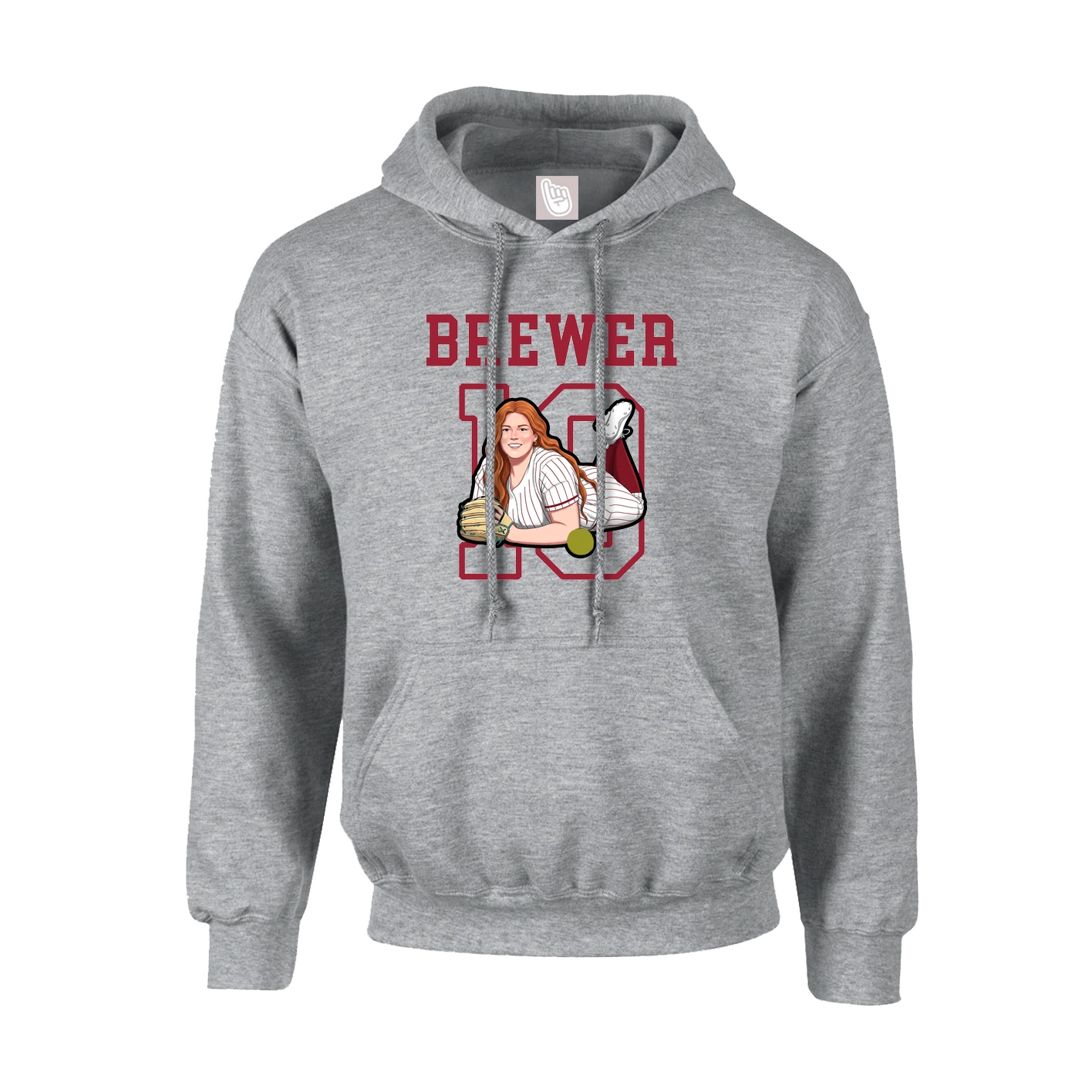 Youth Hoodie — Shirsey in Grey