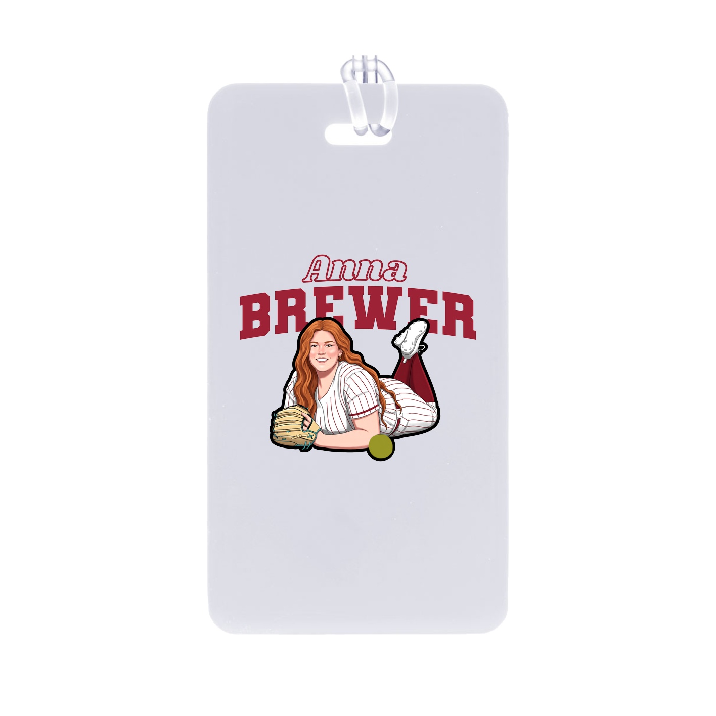 Bag Tag — Name Arch in Classic