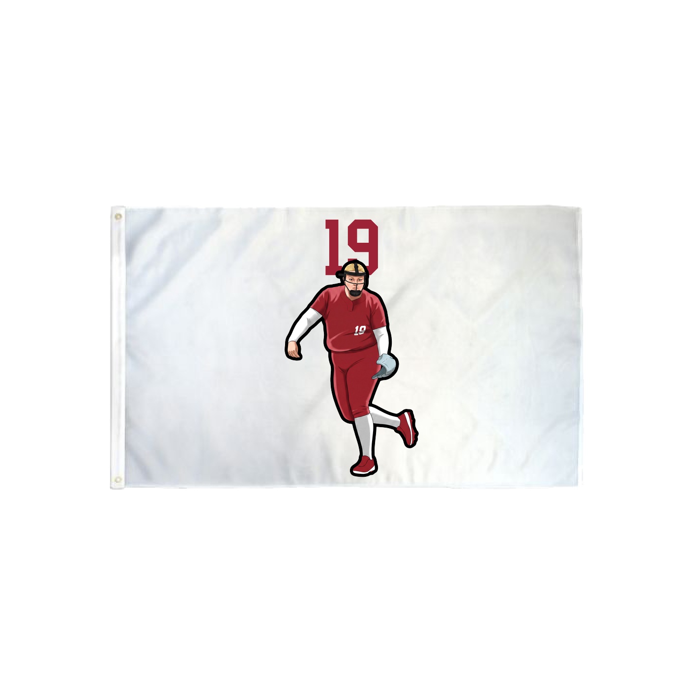 3x5 Flag — Number Top in Classic
