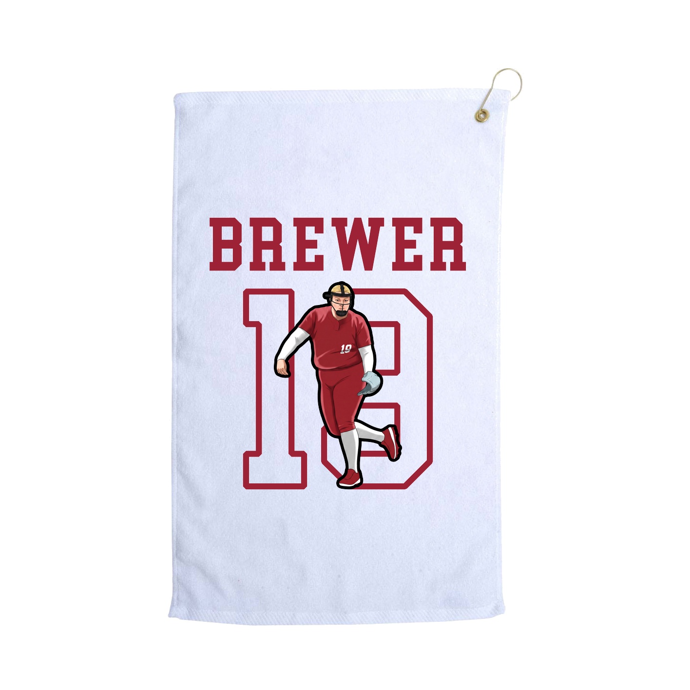 Golf Towel — Shirsey in White