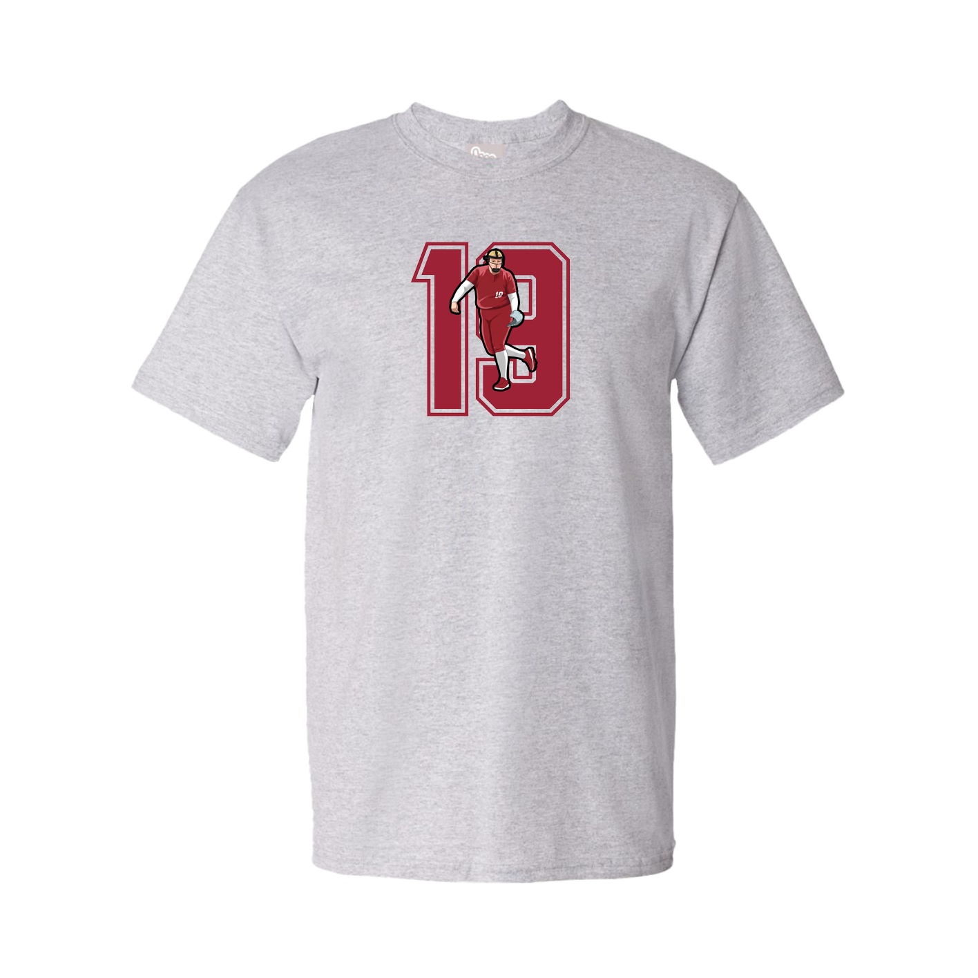 Tee — Number in Grey