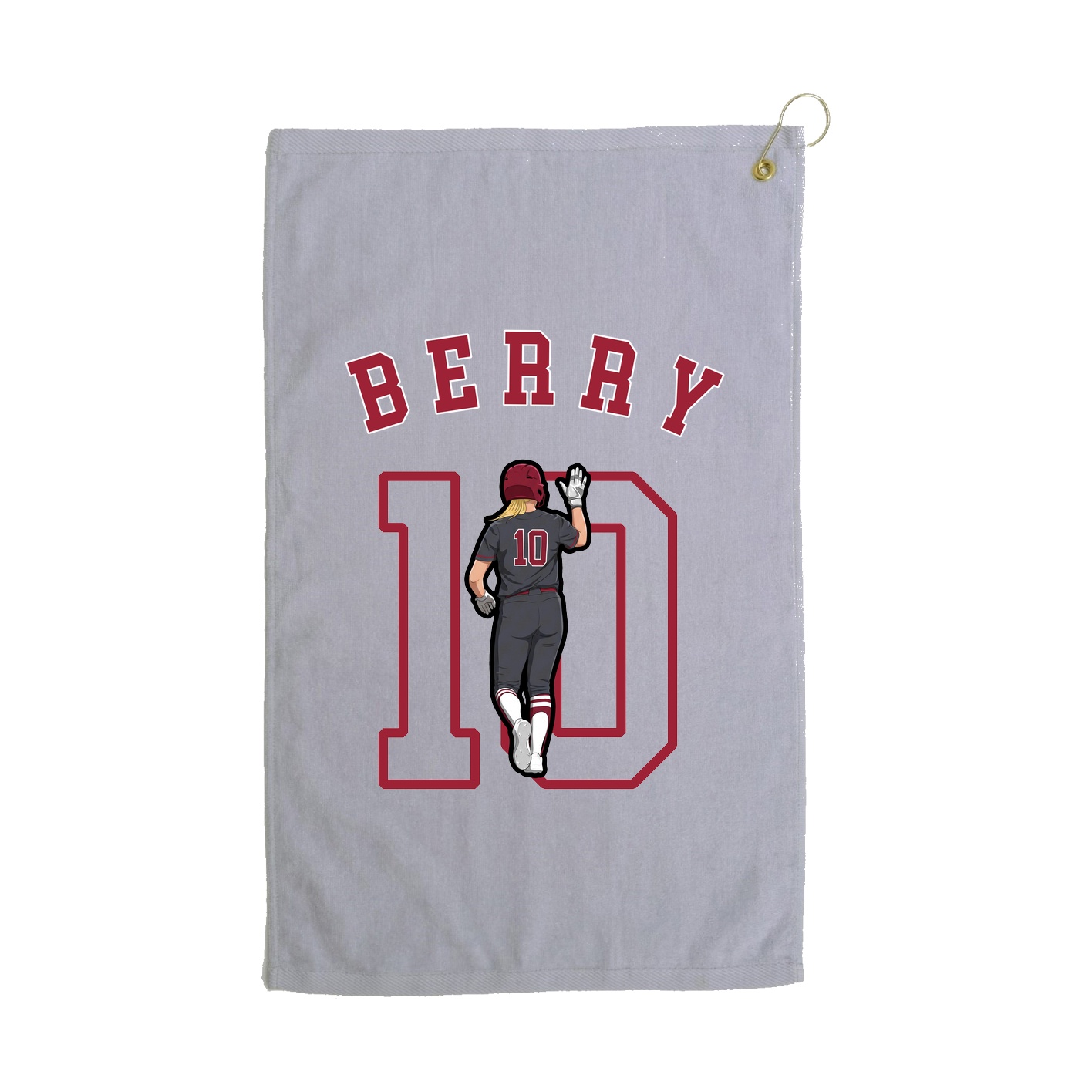 Golf Towel — Shirsey Arch in Grey