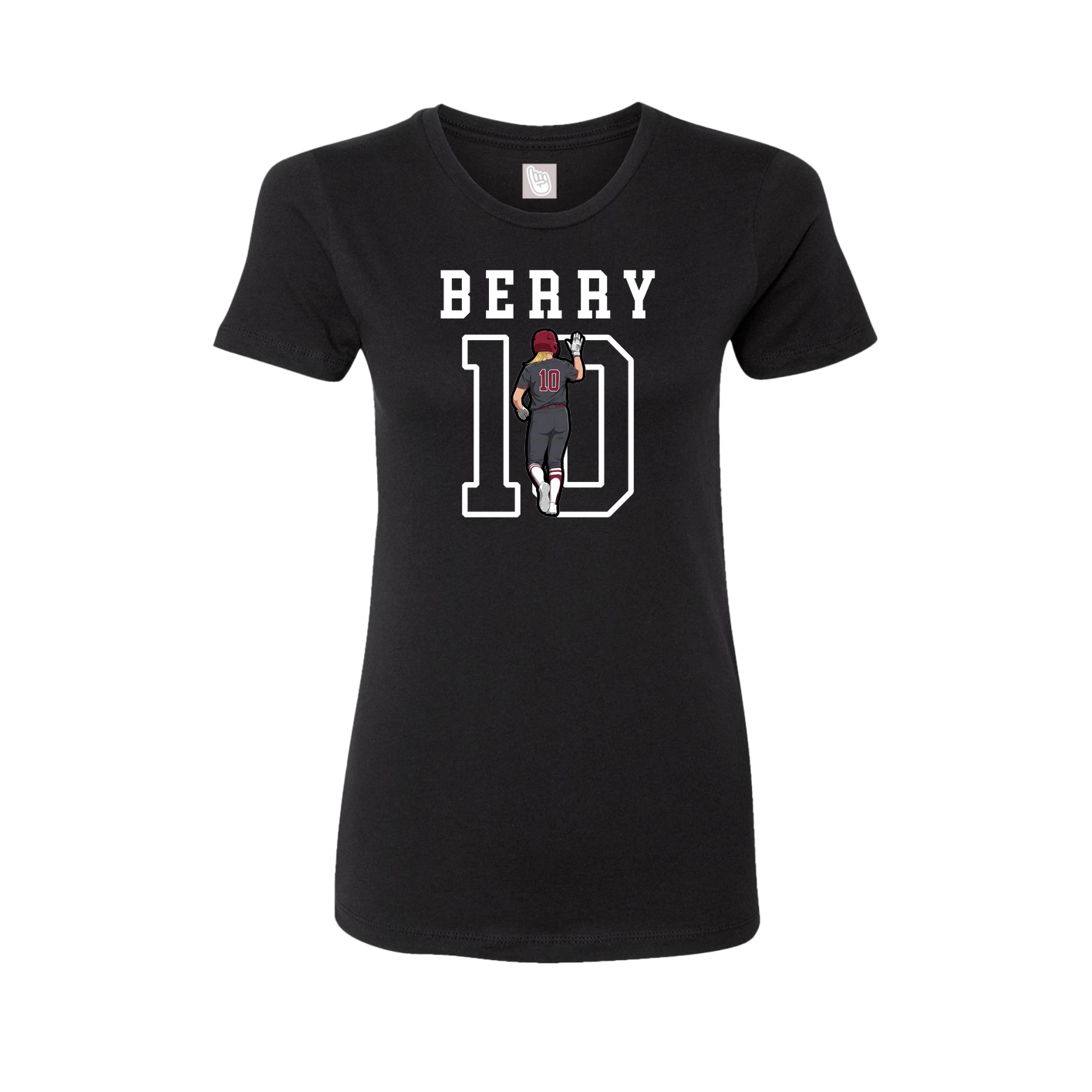 Fitted Women's Tee — Shirsey in Black