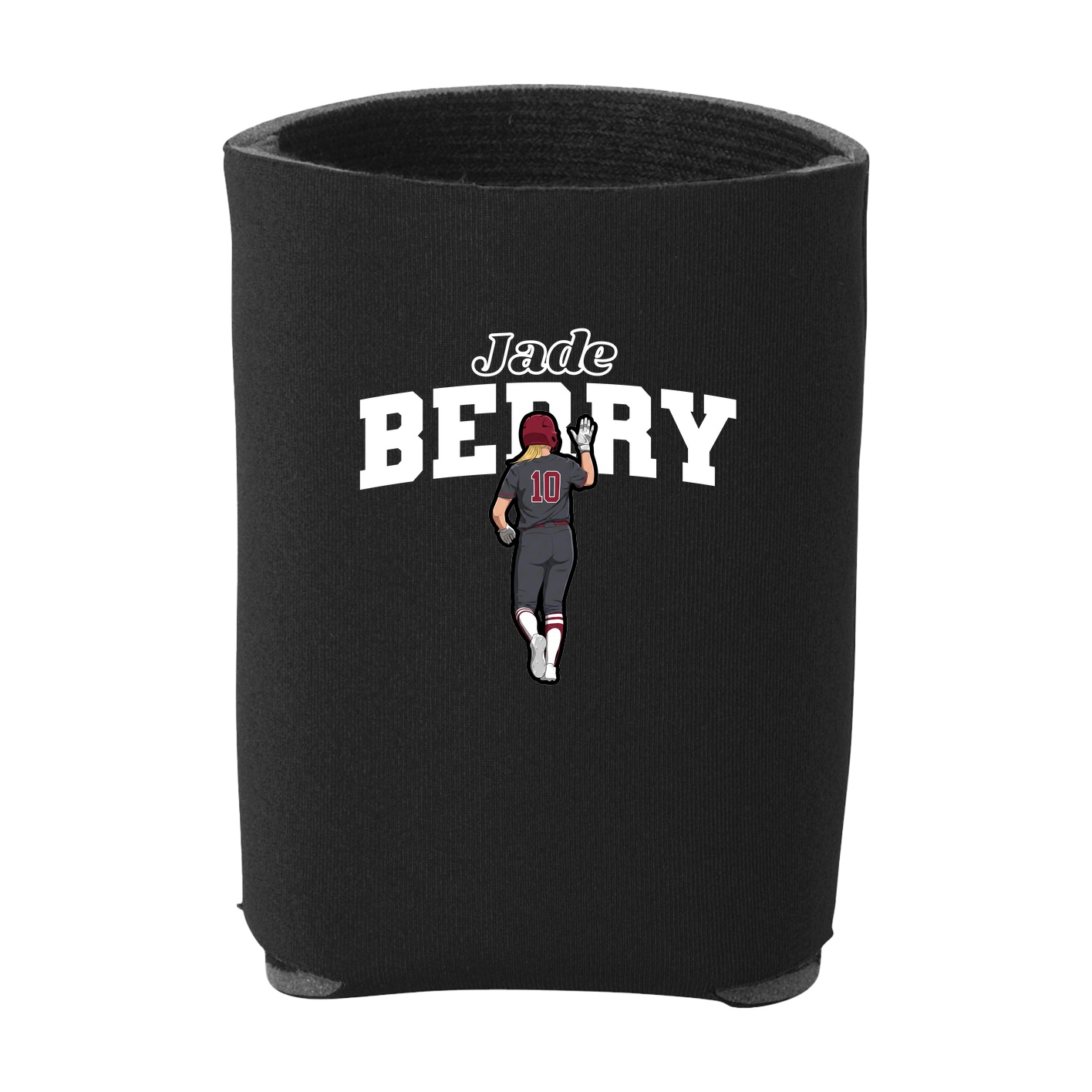 Can Holder — Name Arch in Black