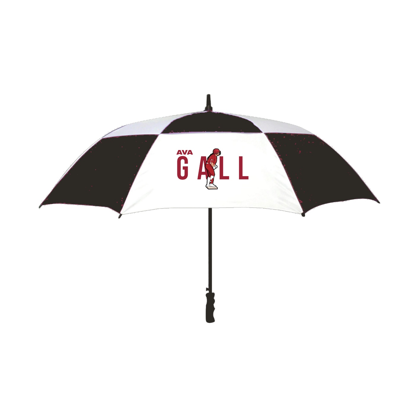 Golf Umbrella — Player Name in Black
