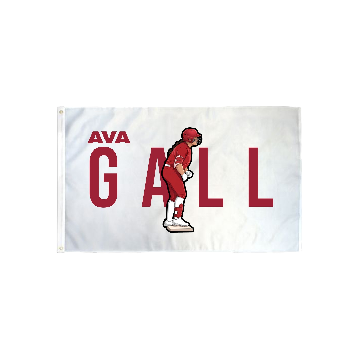 3x5 Flag — Player Name in Classic