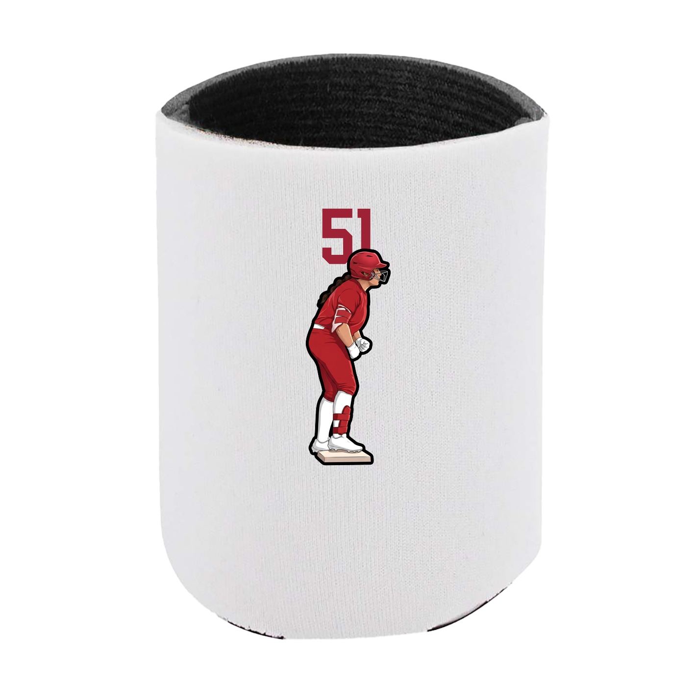 Can Holder — Number Top in White