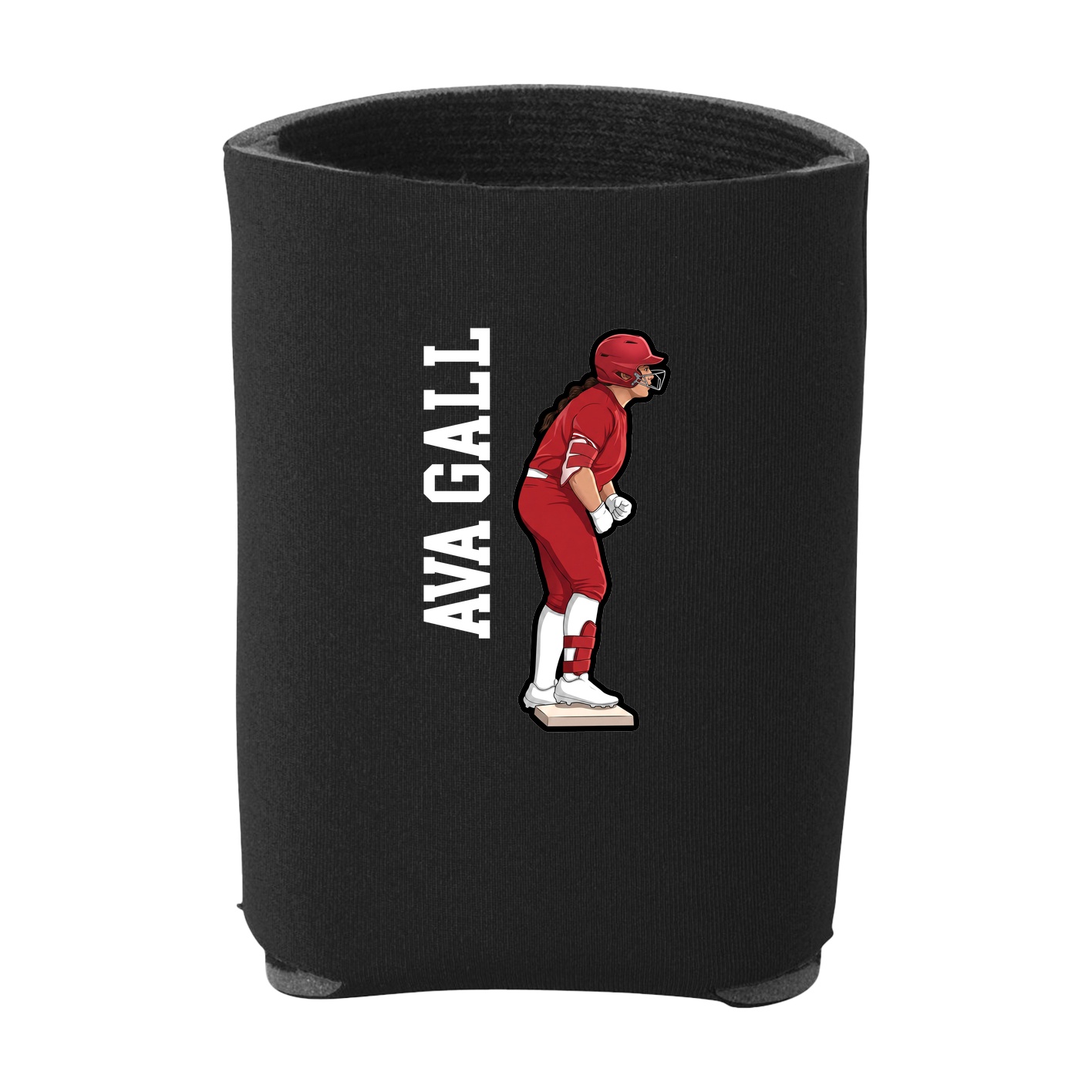 Can Holder — Name Vertical in Black