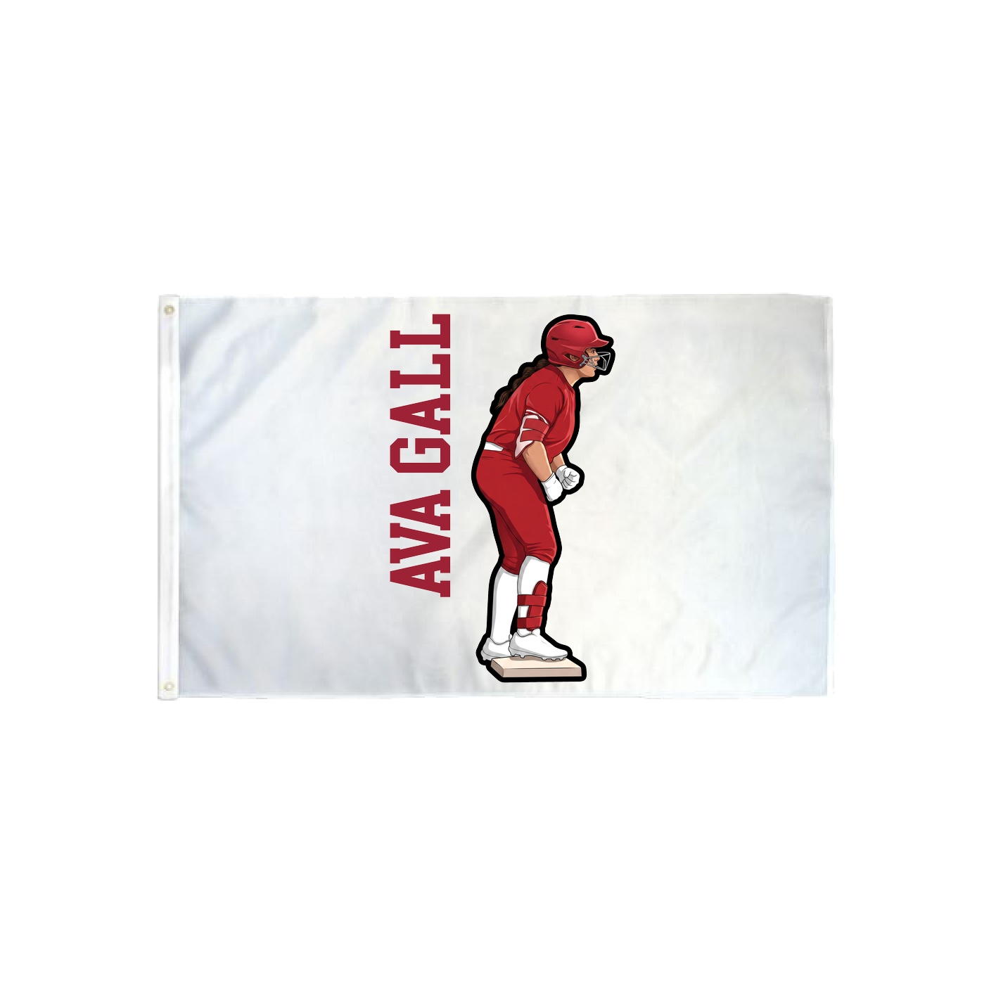 3x5 Flag — Name Vertical in Classic