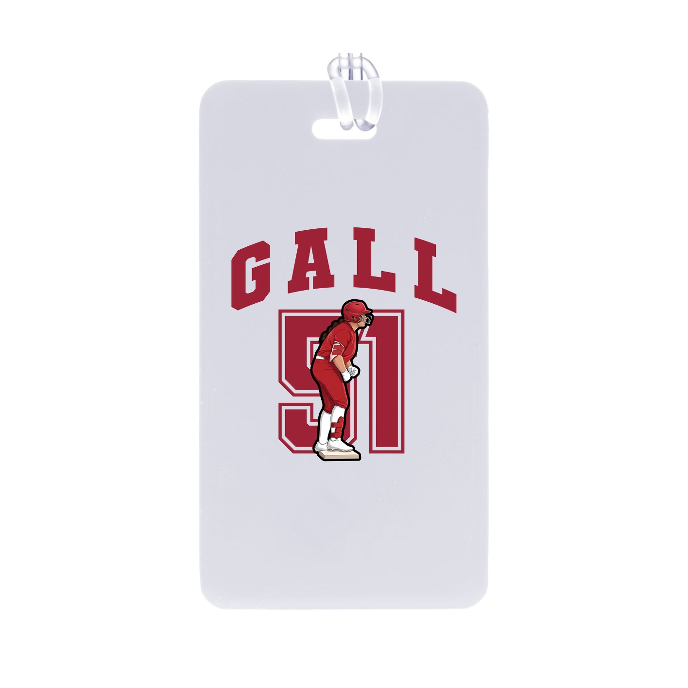Bag Tag — Number in Classic