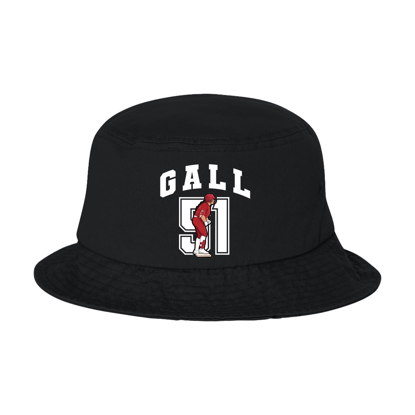 Bucket Cap — Number in Black