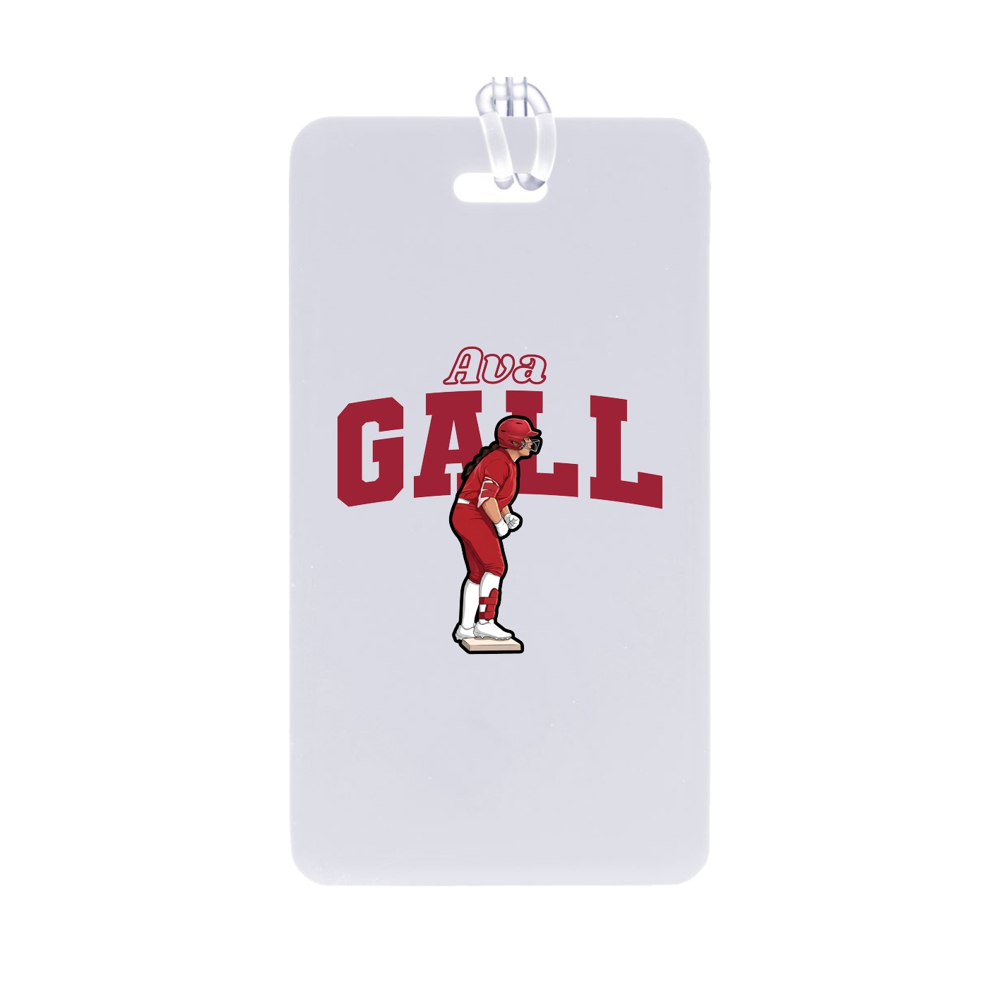 Bag Tag — Name Arch in Classic