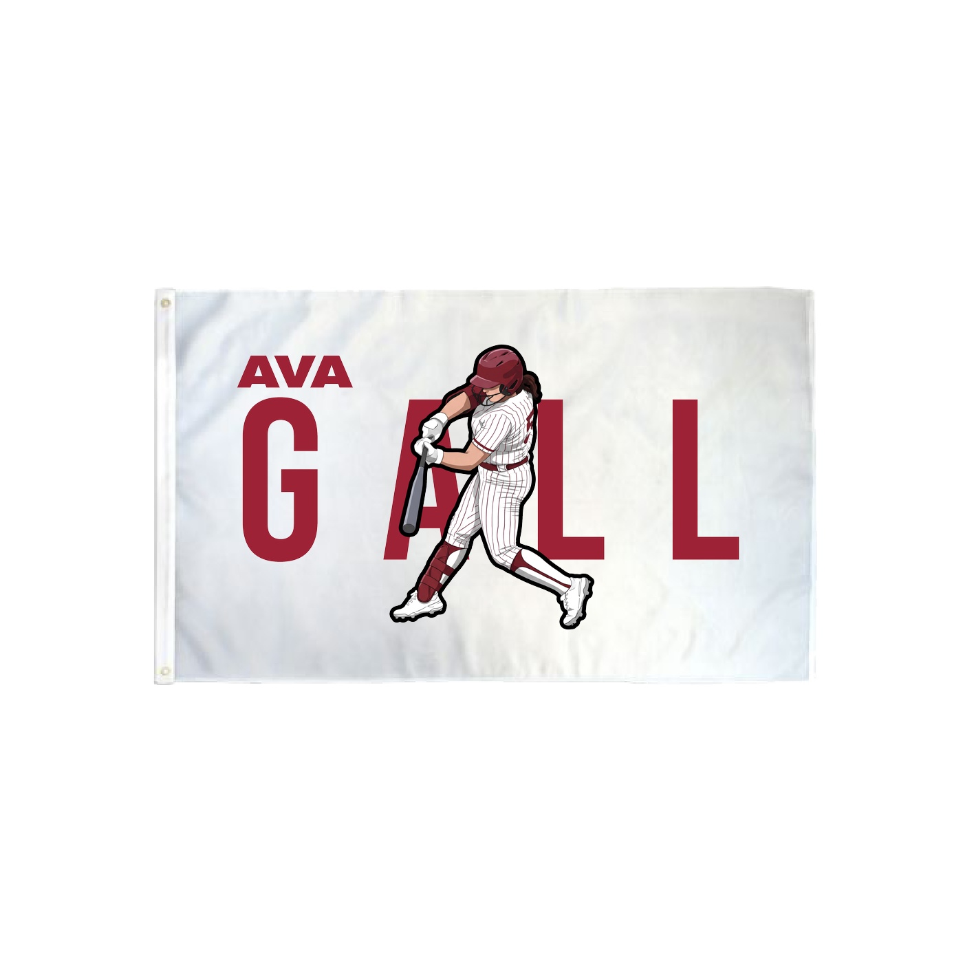 3x5 Flag — Player Name in Classic