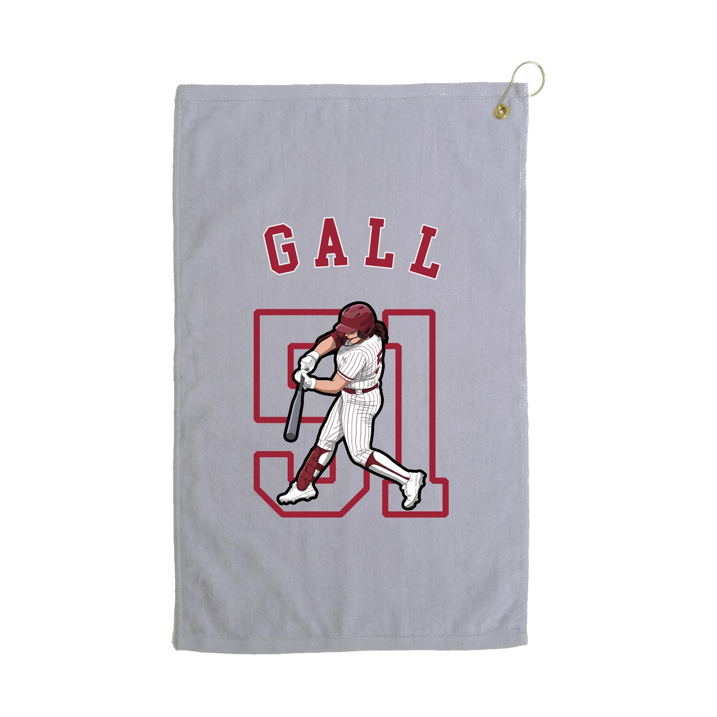 Golf Towel — Shirsey Arch in Grey