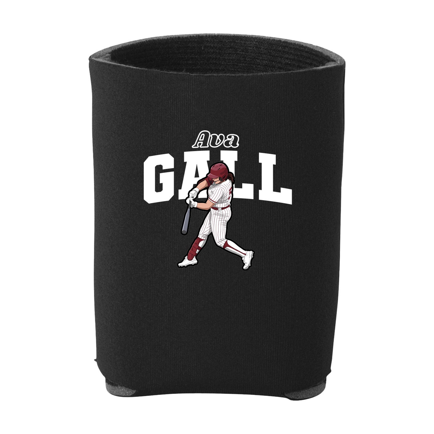 Can Holder — Name Arch in Black