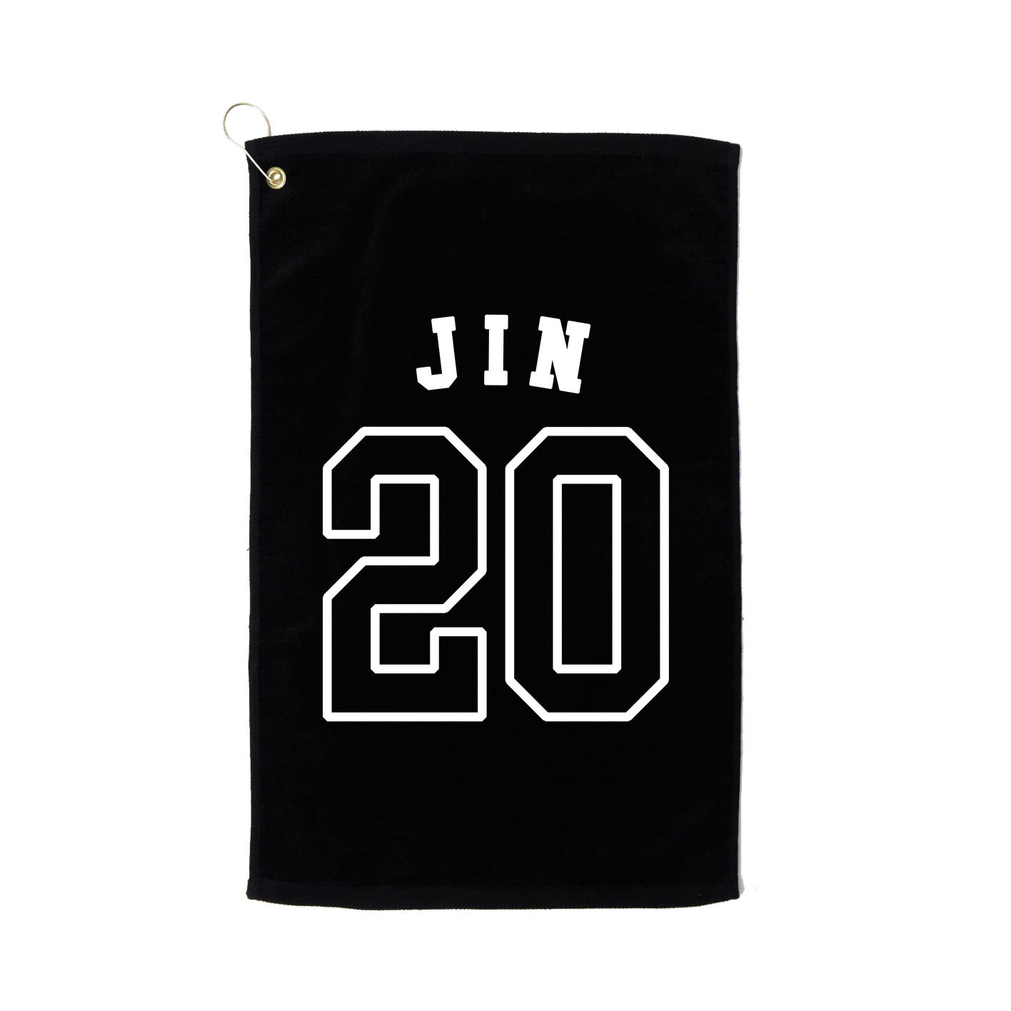 Golf Towel — Shirsey Arch in Black