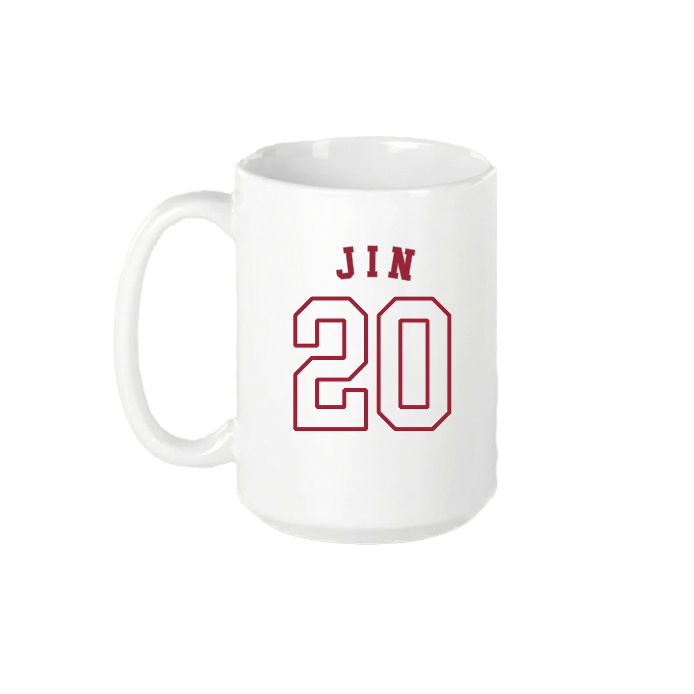 15oz Coffee Mug — Shirsey Arch in White