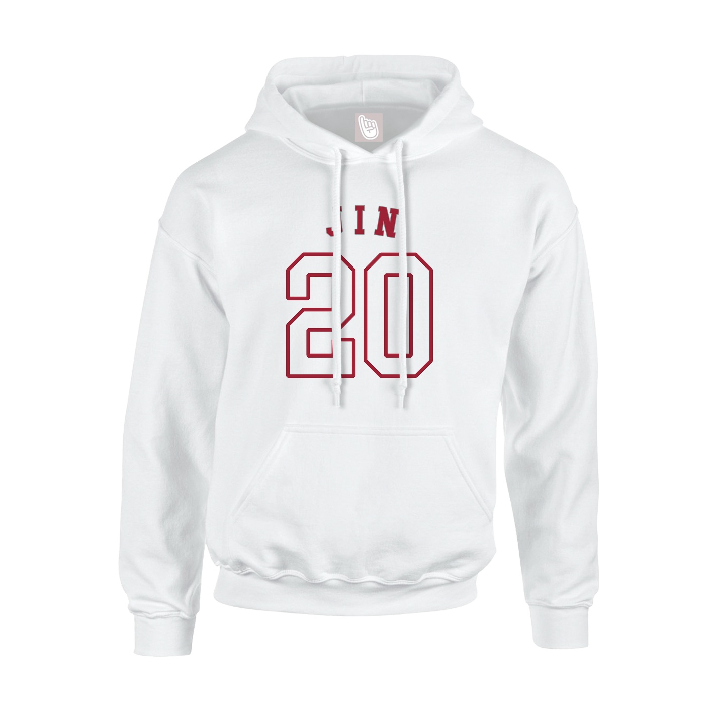 Hoodie — Shirsey Arch in White