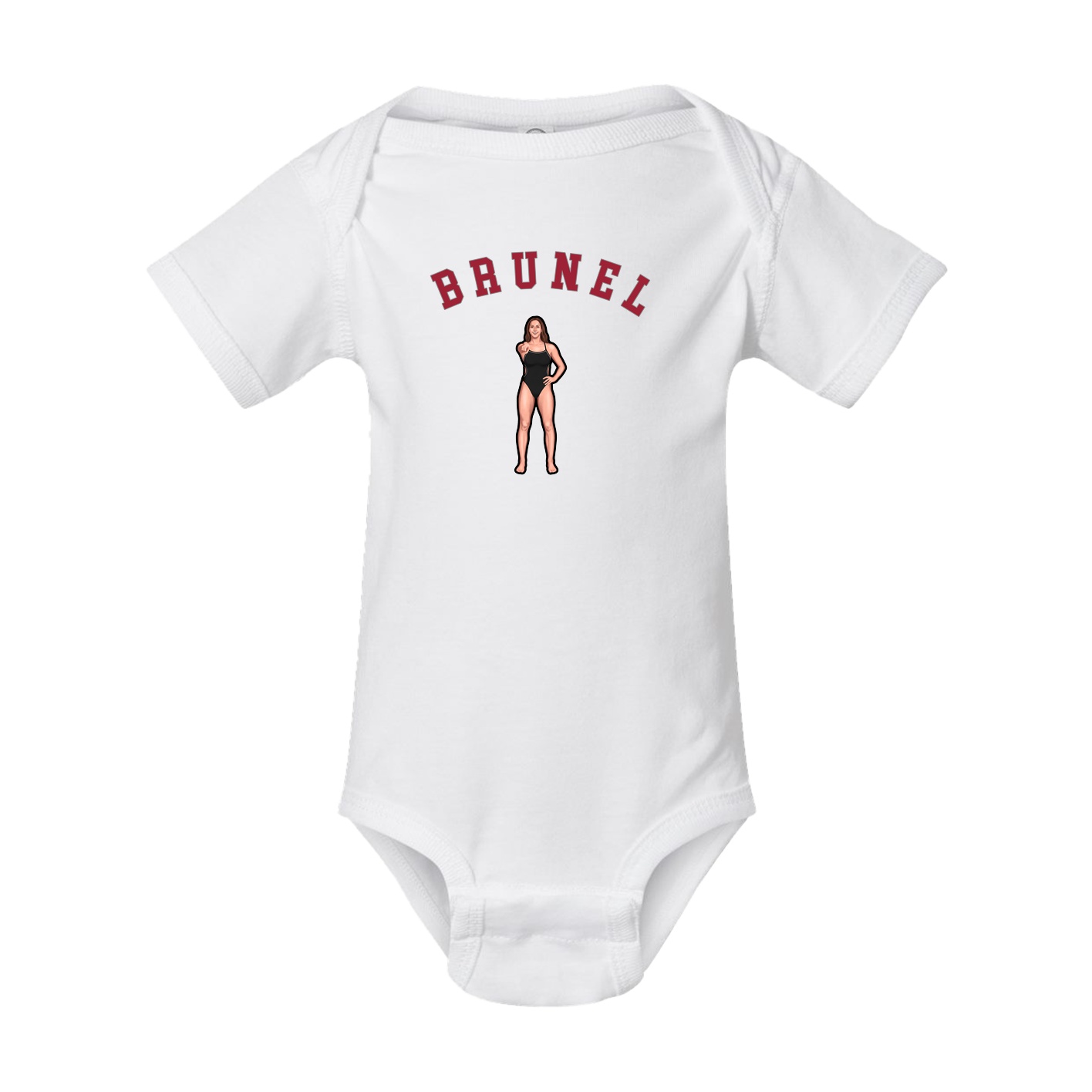 Baby Onesie — Shirsey Arch in White