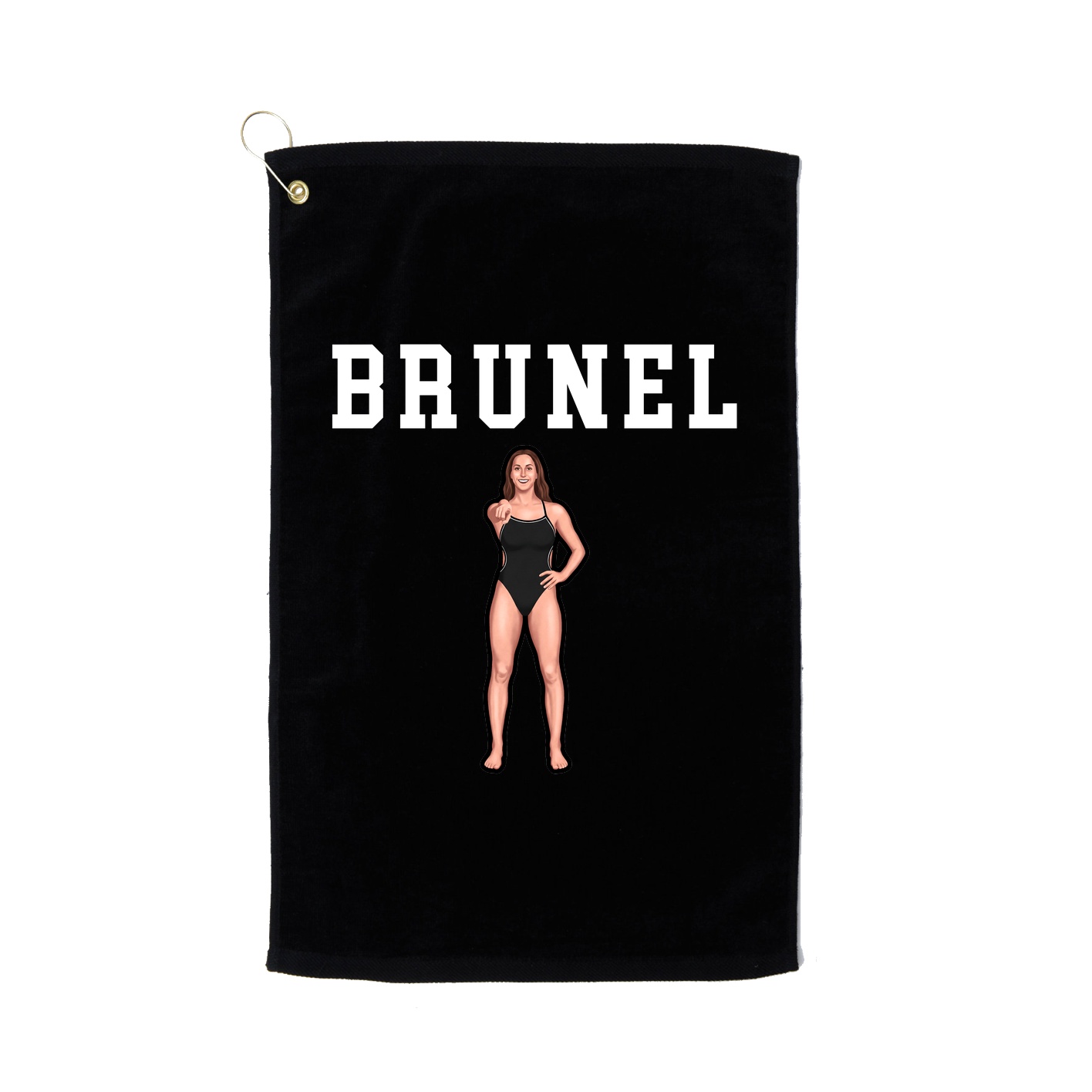 Golf Towel — Shirsey in Black