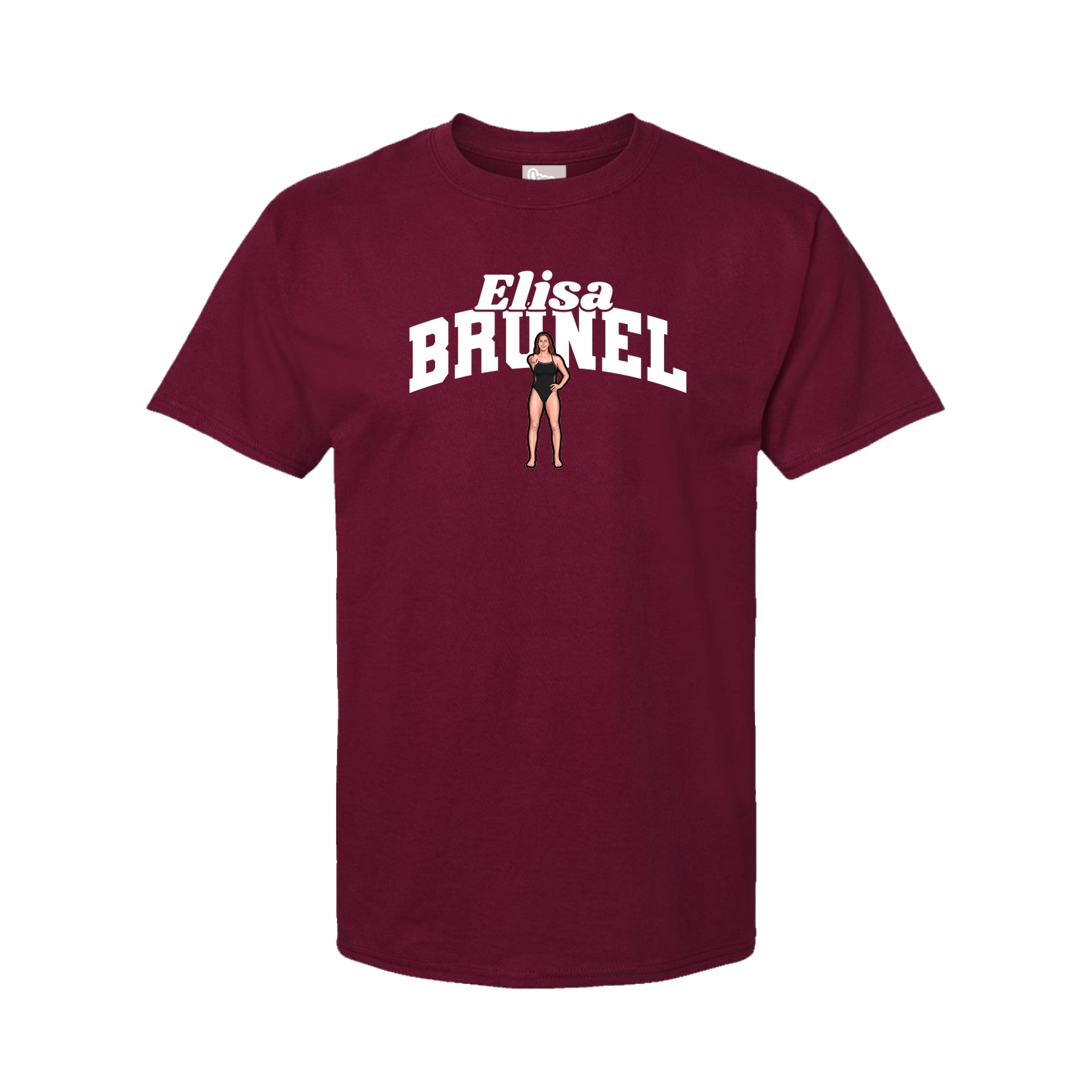 Youth Tee — Signature Arch in Cardinal