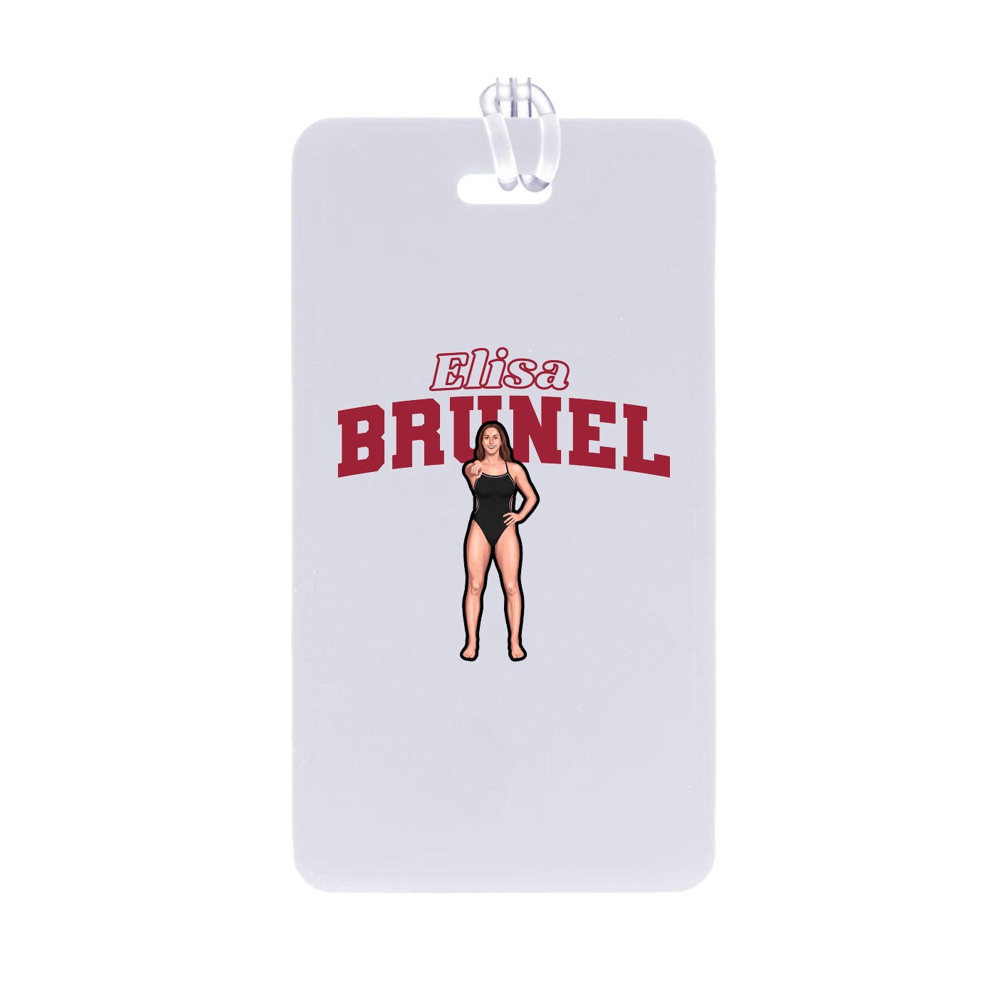 Bag Tag — Name Arch in Classic