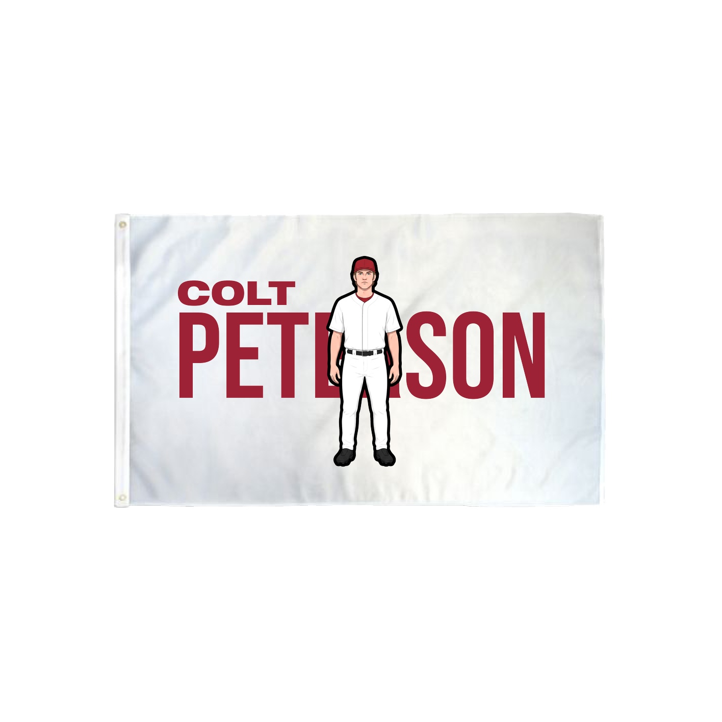 3x5 Flag — Player Name in Classic