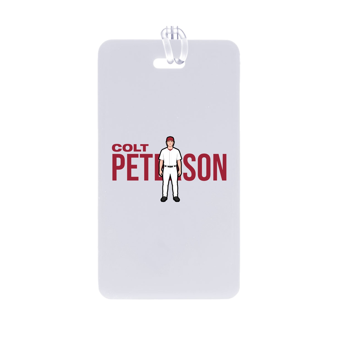 Bag Tag — Player Name in Classic