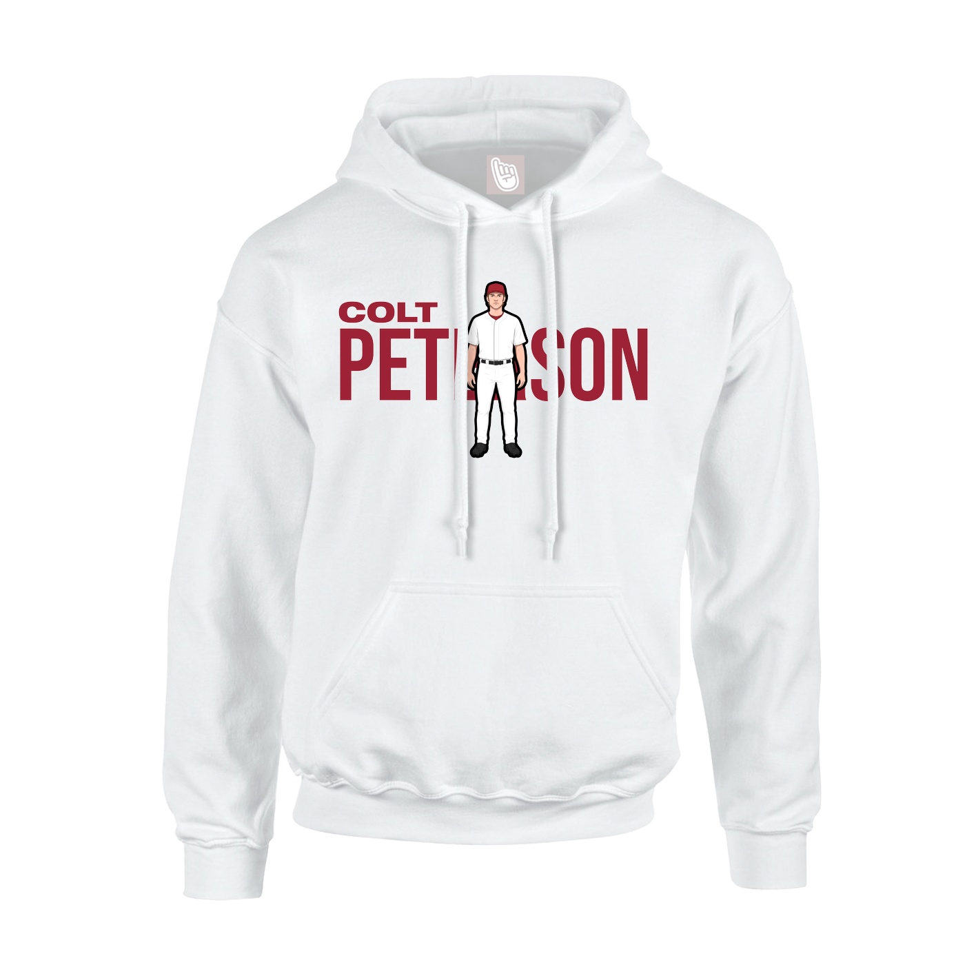 Hoodie — Player Name in White