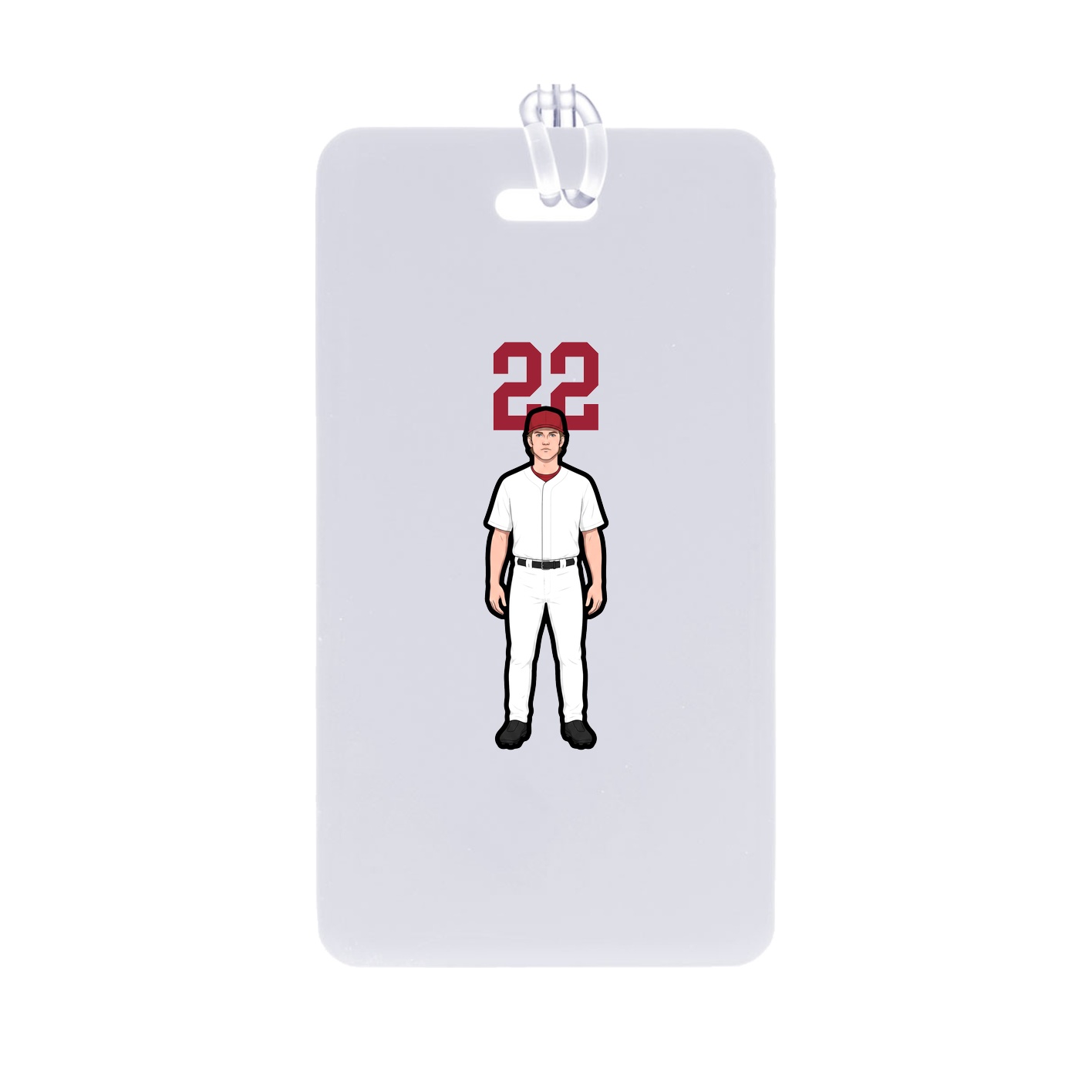 Bag Tag — Number Top in Classic