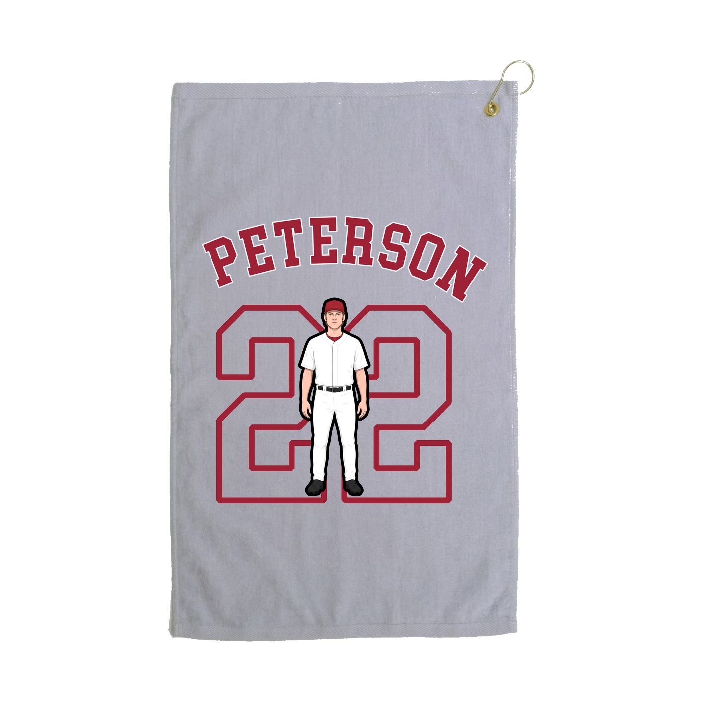 Golf Towel — Shirsey Arch in Grey