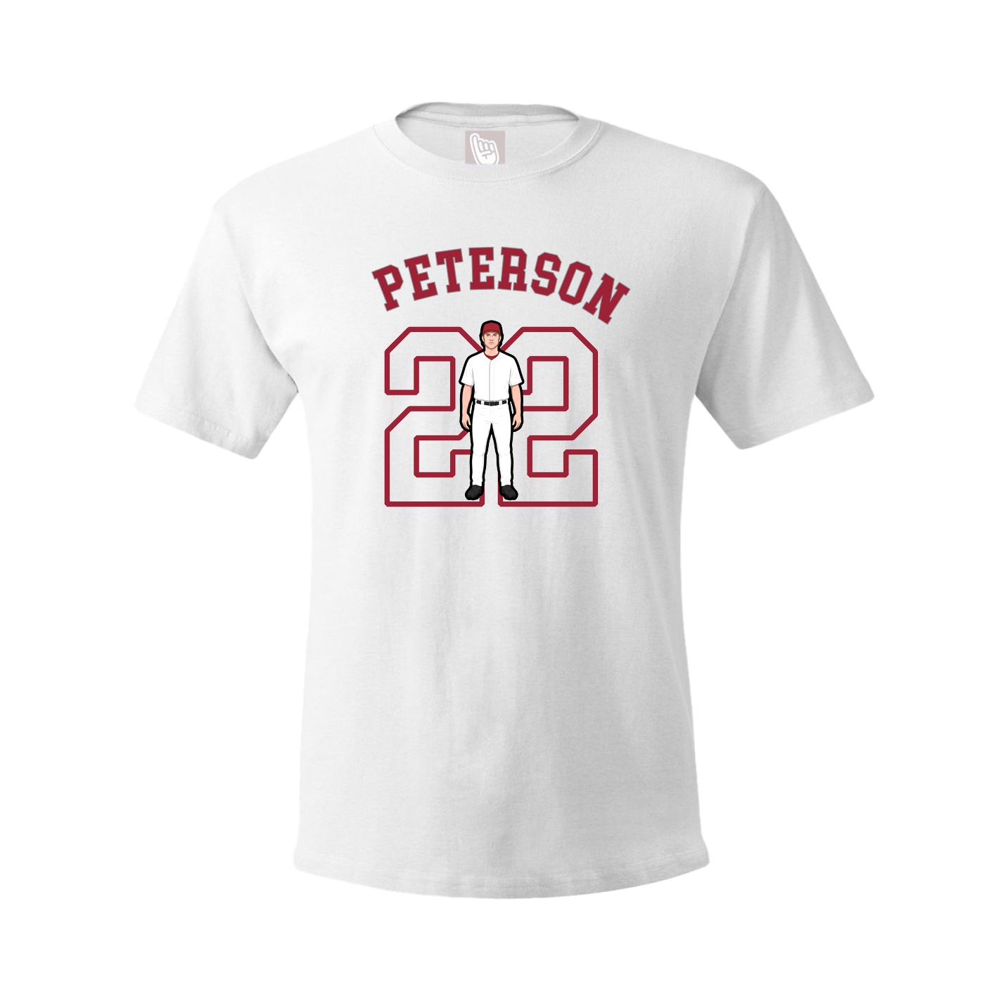 Tee — Shirsey Arch in White