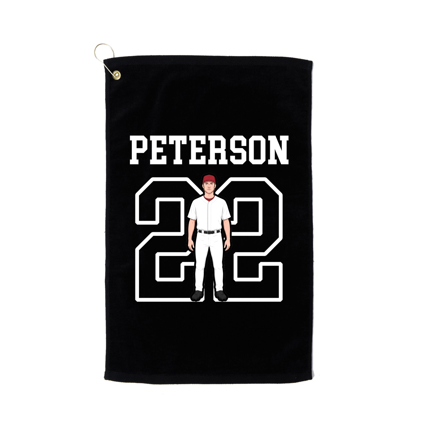 Golf Towel — Shirsey in Black