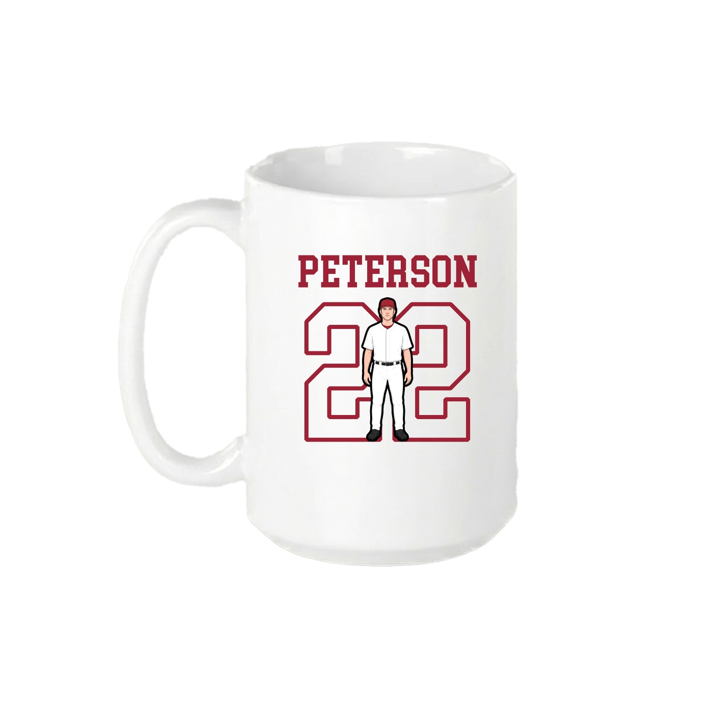 15oz Coffee Mug — Shirsey in White