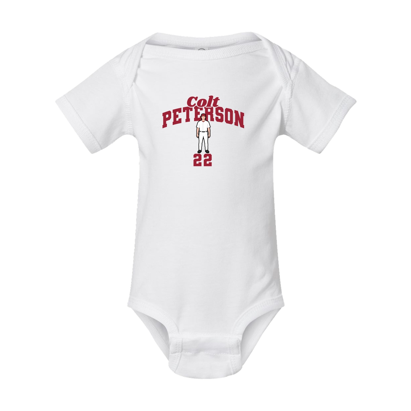 Baby Onesie — Signature Arch in White