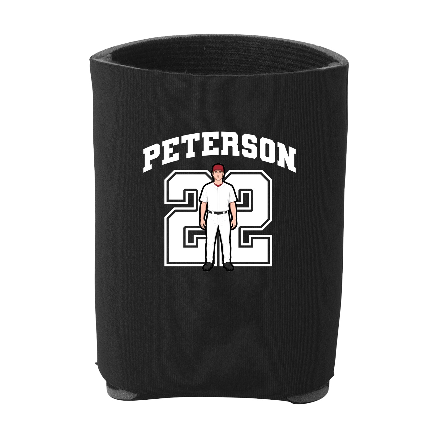 Can Holder — Number in Black